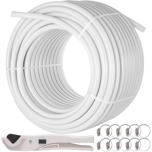 Oxygen Non-Barrier PEX Tubing 3/4 Inch 300 Feet Tube Coil - EVOH PEX-B Pipe for Residential Commercial Radiant Floor Heating Pex Pipe