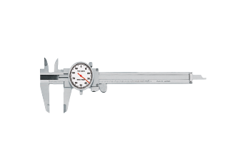 0-12" Dial Caliper White Face
