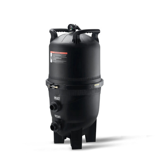 Cartridge Pool Filter, 325 Sq.Ft Area, Leak-Proof Housing, Pressure Gauge & Relief Valve