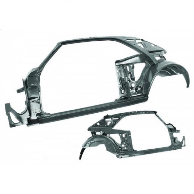 Camaro Coupe Quarter Door Frame Assembly, Left, 1968