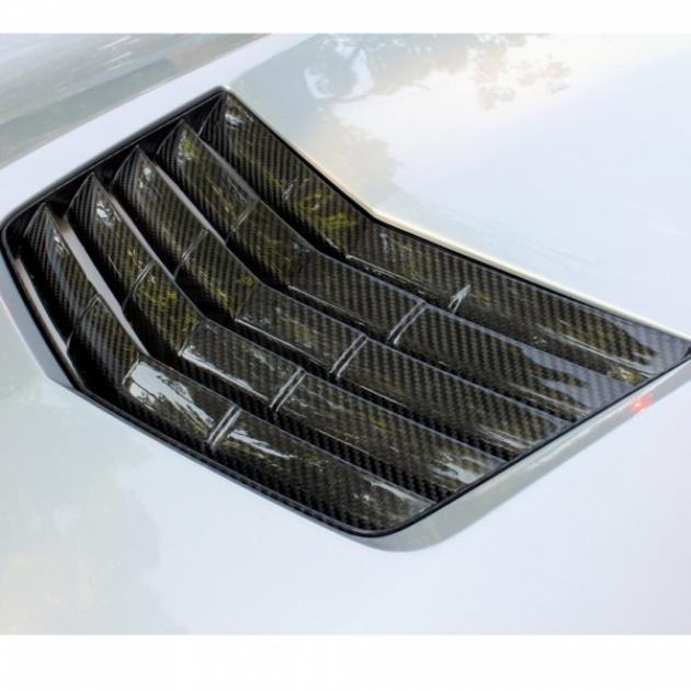 Corvette Stingray Concept7 Carbon Fiber Hood Vent Insert, 2014-2017