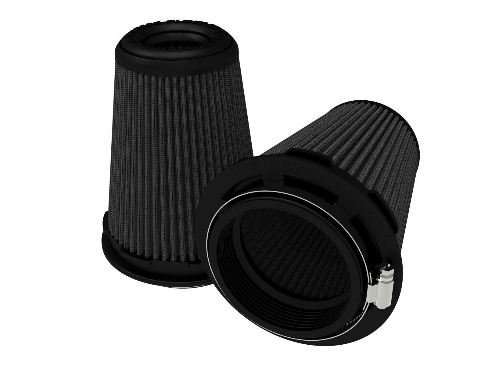 AFE 20-91202KM Momentum Intake Replacement Air Filter w/ Black Pro 5R Media (Pair)