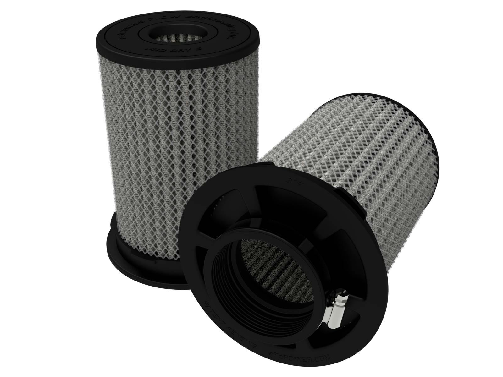 AFE 20-91203DM Momentum Intake Replacement Air Filter w/ Pro DRY S Media (Pair)