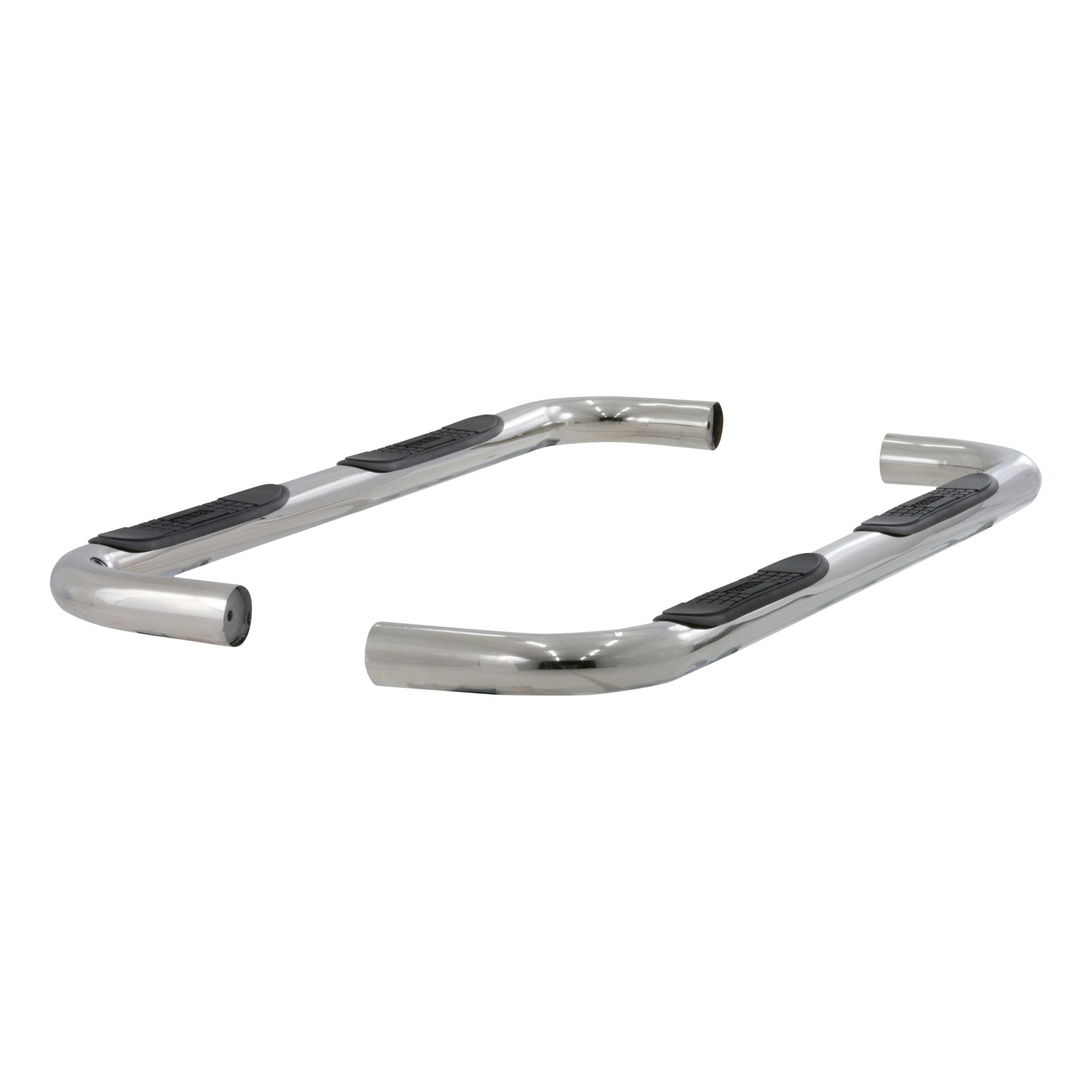 ARIES 203035-2 3" Round Polished Stainless Side Bars, Select Ford Ranger