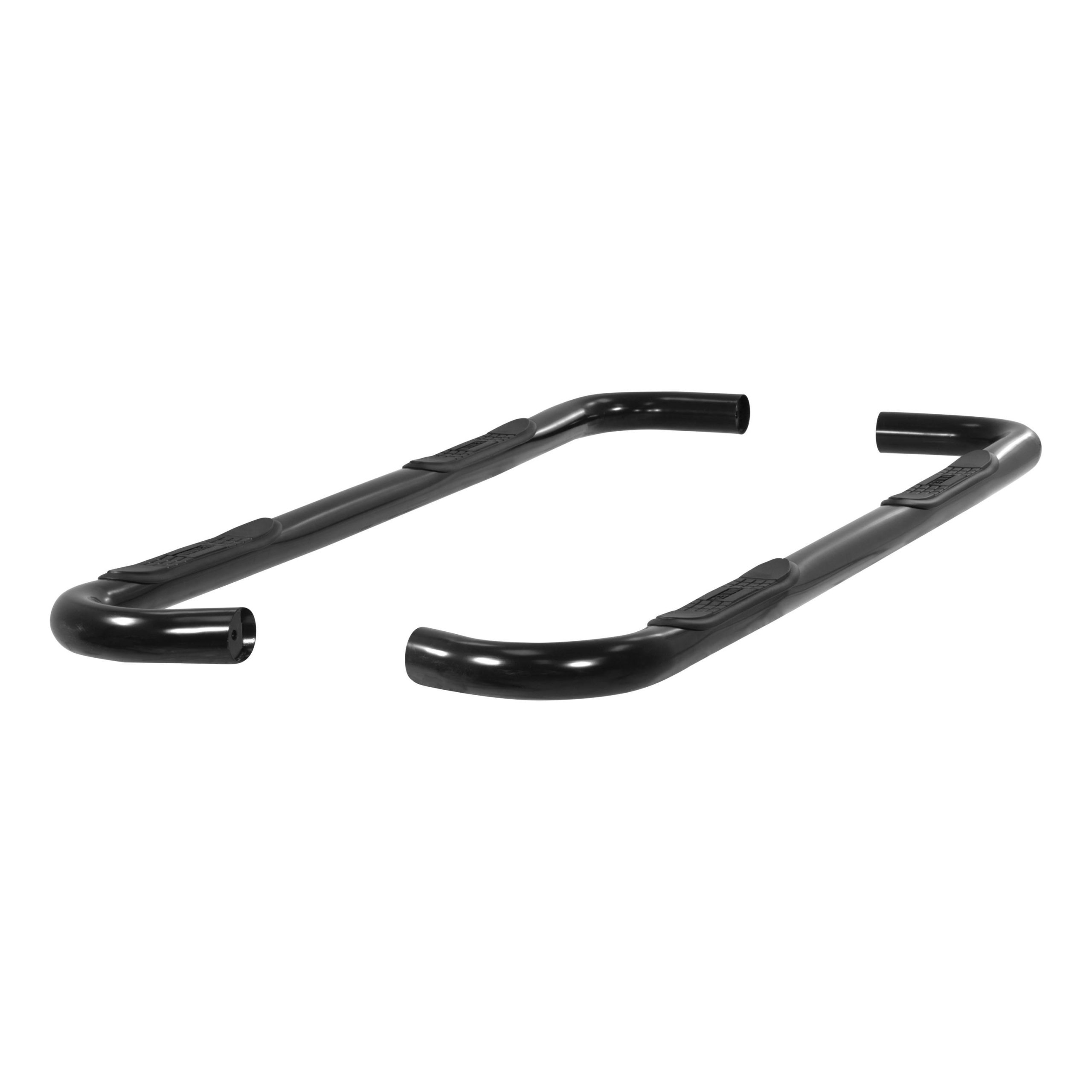 ARIES 202006 3" Round Black Steel Side Bars, Select Toyota Tundra