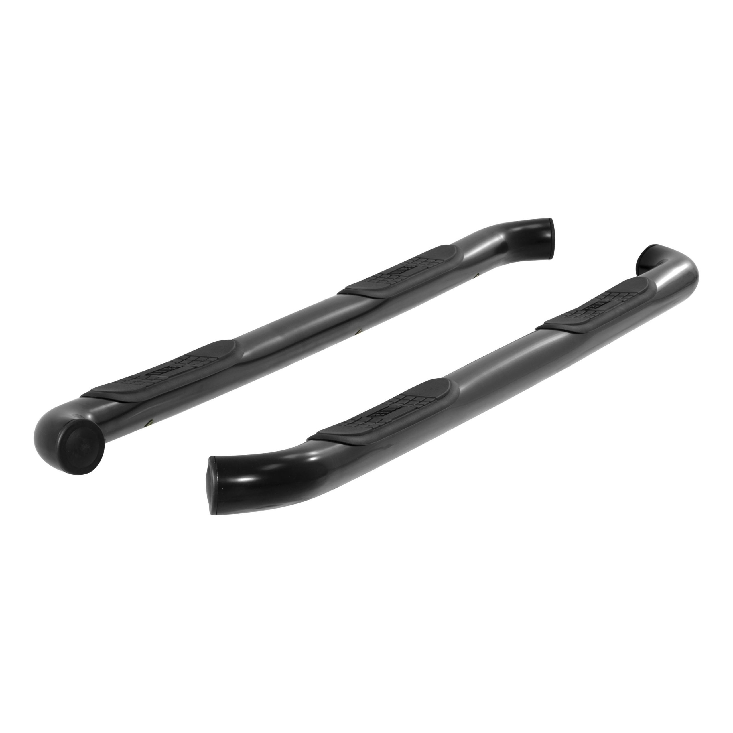 ARIES 202012 3" Round Black Steel Side Bars, Select Toyota Tundra