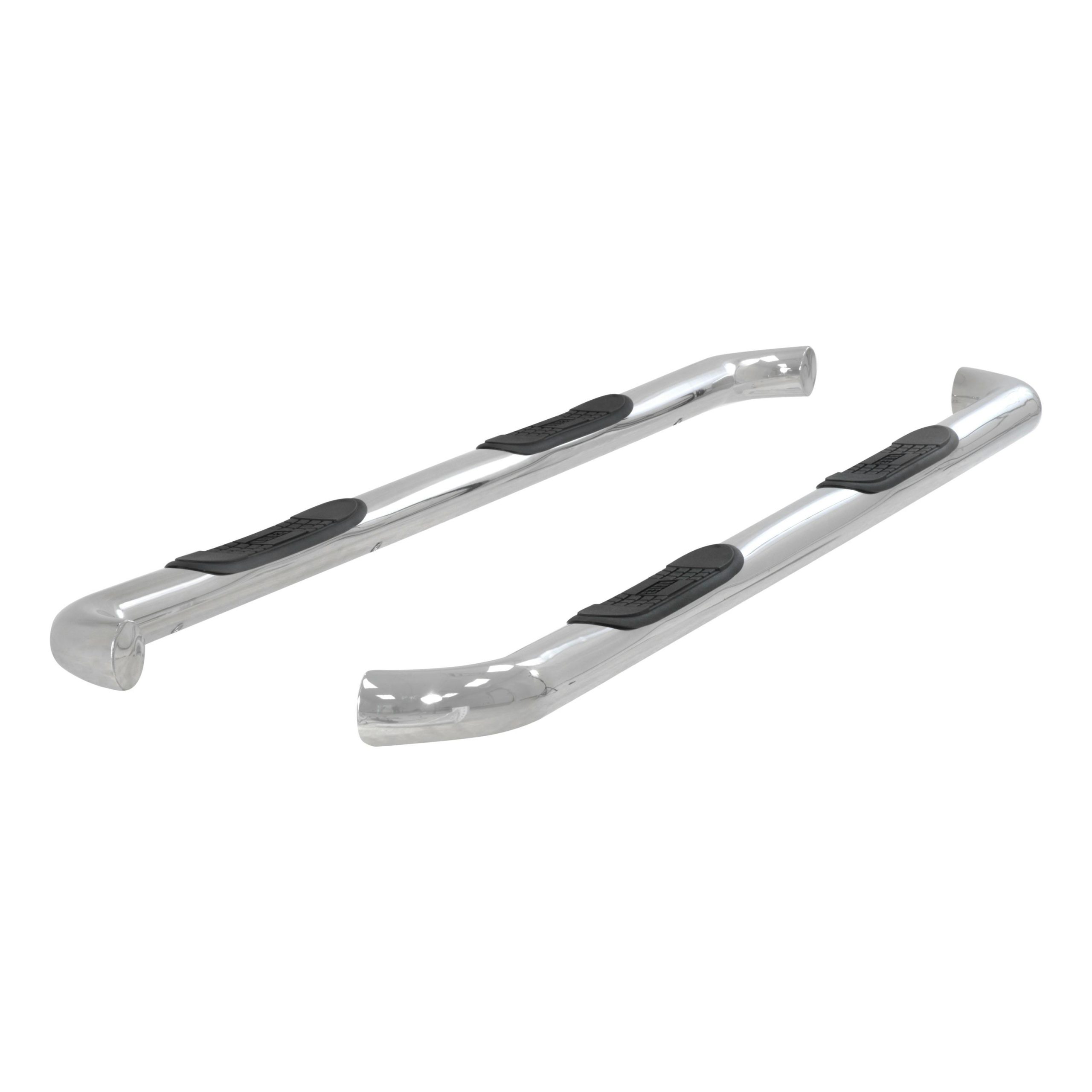 ARIES 202013-2 3" Round Polished Stainless Side Bars, Select Toyota Tundra
