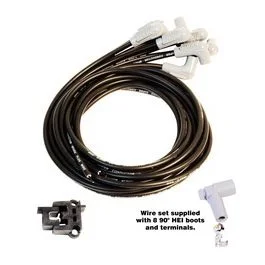 MSD 31223 Black Super Conductor Universal 8 Cyl Wire Set