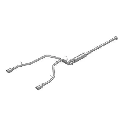 MBRP 2019-2024 Ram 1500 5.7L (Crew Cab/Quad Cab ONLY) 2.5in Cat Back Dual Split Rear w/ 4.5in Tip – AL