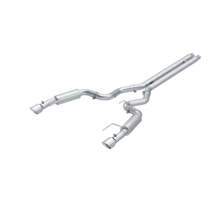 MBRP 2024+ Ford Mustang GT S650, 5.0L 3in Dual Split Rear Aluminized Steel