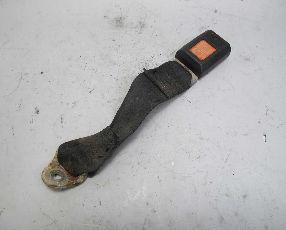 1975-1979 BMW E21 320i E12 E23 Factory AutoFlug Rear Seat Lower Belt Buckle OEM