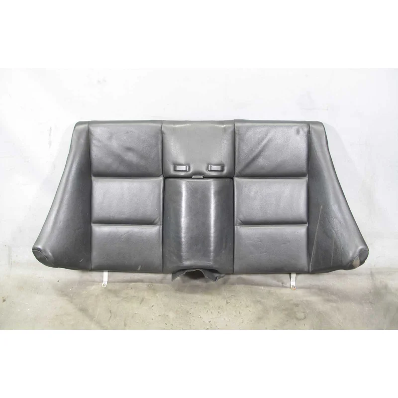 2001-2006 BMW E46 M3 Converible Rear Seat Backrest Cushion Black Leather USED OE