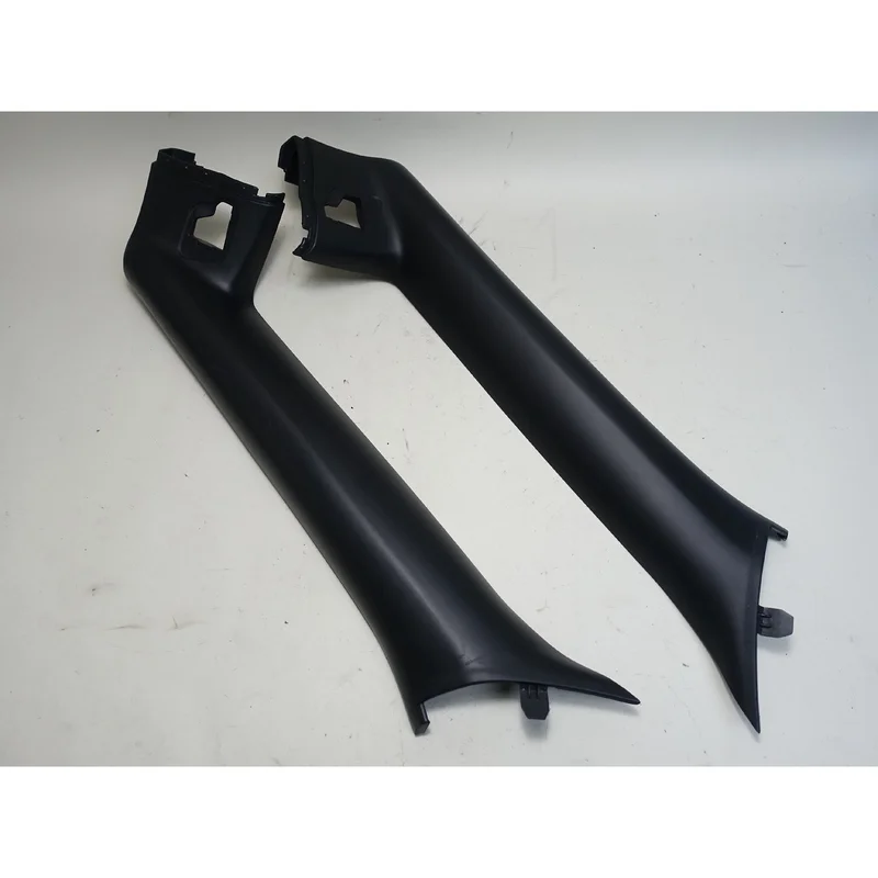 Damaged 2003-2008 BMW E85 Z4 Roadster A- Pillar Column Trim Covers Black OEM