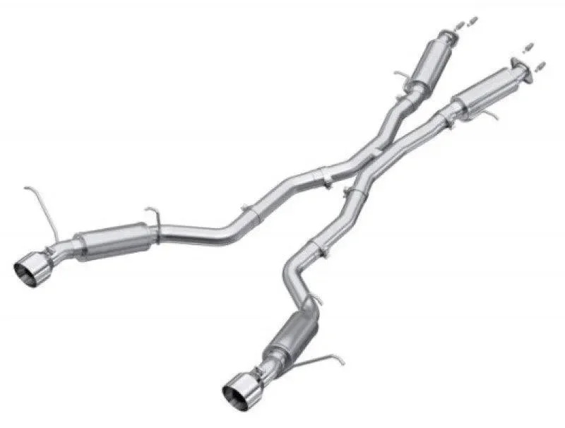 MBRP 2012+ Jeep Grand Cherokee SRT 6.4L 3in Dual Rear Exit Aluminized Catback Exhaust – T304 Tips