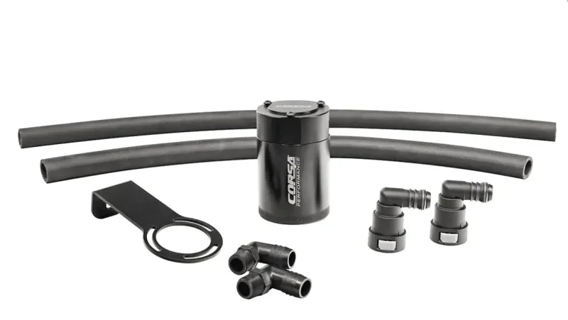 Corsa 21-24 Ram TRX Aluminum Oil Catch Can w/Mounting Bracket