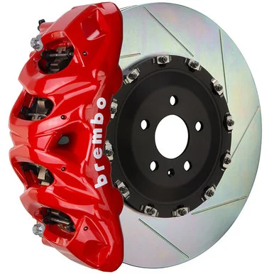 Brembo 1Q2.9619A GT Front Big Brake System with Slotted Rotors for 12-21 Jeep Grand Cherokee SRT8, SRT 392 & Trackhawk