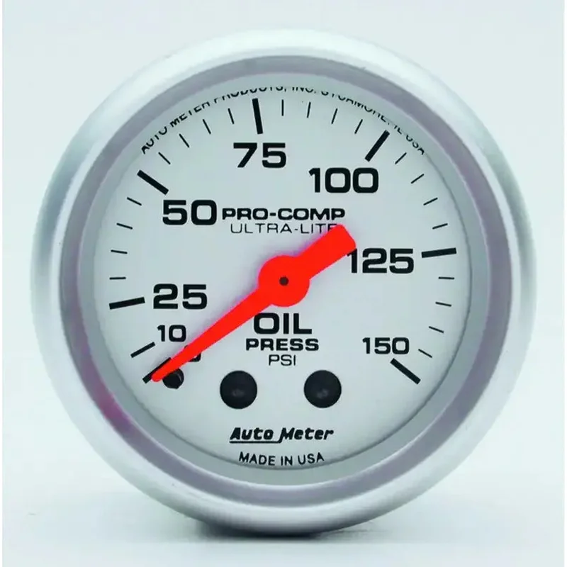 4323 Auto Meter Products Gauge Oil Pressure 2-1/16 Inch
