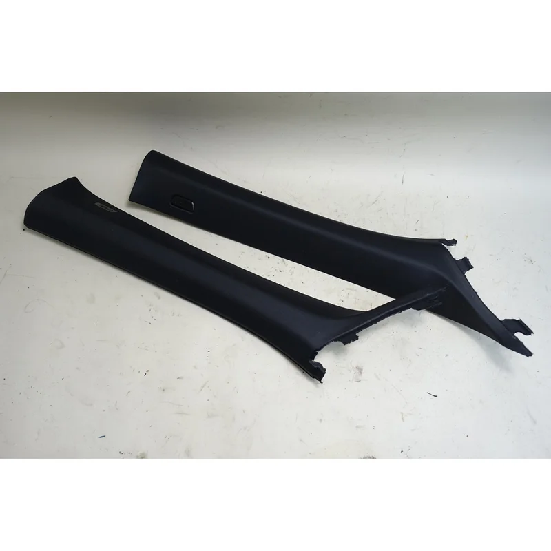 13-15 BMW F01 F02 7-Series Factory Front Int A- Pillar Column Covers Black OEM