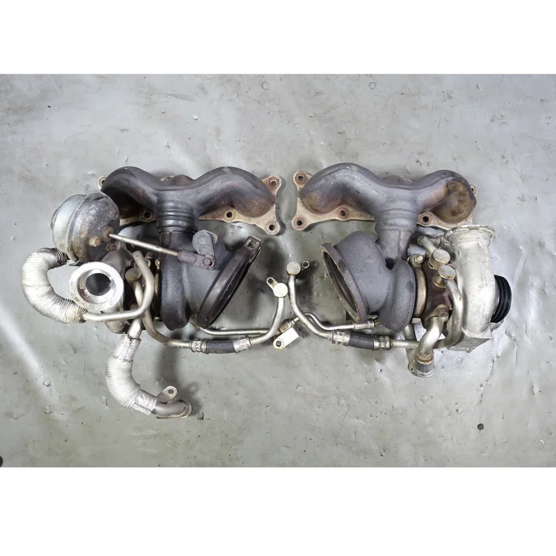 2007-2010 BMW E90 E92 E93 N54 335i Factory Turbocharger Pair Wastegate OEM