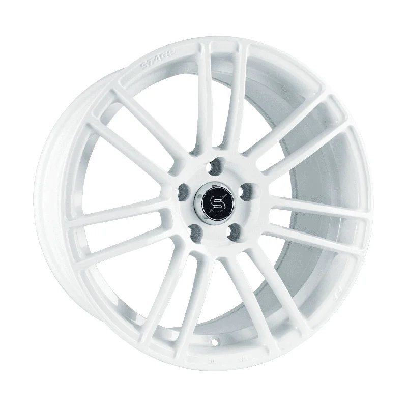 Stage Wheels Belmont 18×8.5 +35mm 5×100 CB: 73.1 Color: White