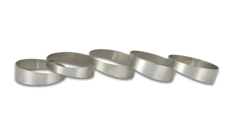 Vibrant 4in. O.D. Titanium Pie Cuts – Bag of 5