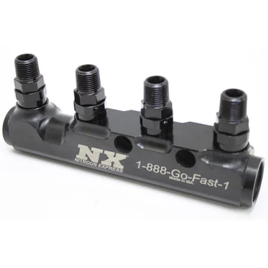 Nitrous Express 15845 5 Port Fuel Log with Fittings