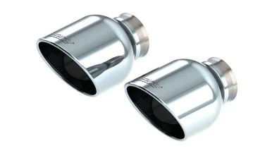 BORLA 60729 Exhaust Tip Kit Chrome for 15-23 charger R/T 5.7L, R/T Scat Pack 6.4l, SRT 392, SRT Hellcat 6.2L & 2023 300C 392 6.4L HEMI