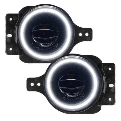 Oracle 5847-001 High Performance 20W LED Halo Fog Lights White for 18-24 Jeep Wrangler JL & 20-24 Gladiator JT Sport