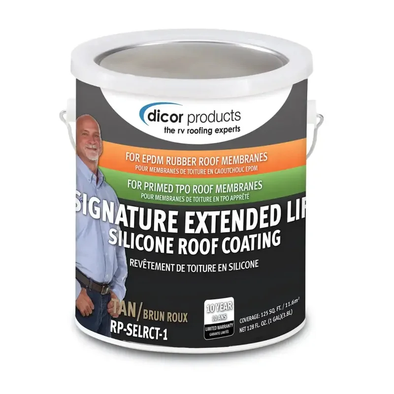 RP-SELRCT-1 Dicor Corp. Roof Coating Use To Protect And Beautify