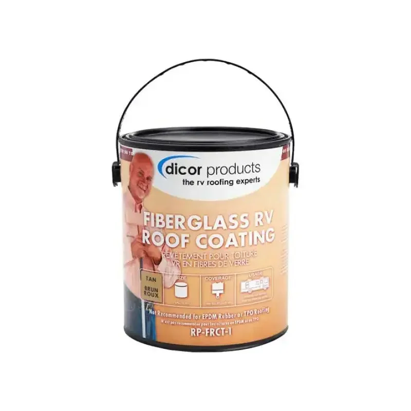 RP-FRCT-1 Dicor Corp. Roof Coating Use To Protect And Beautify