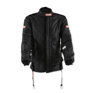 DISCONTINUED RaceQuip 91919959 Nomex Multi-Later Fire Suit Jacket Black Large SFI-15
