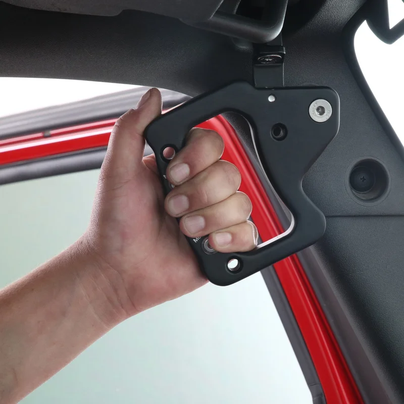 Smittybilt Front Aluminum Grab Handles for 2007-2018 Jeep Wrangler JK – Recon Recovery