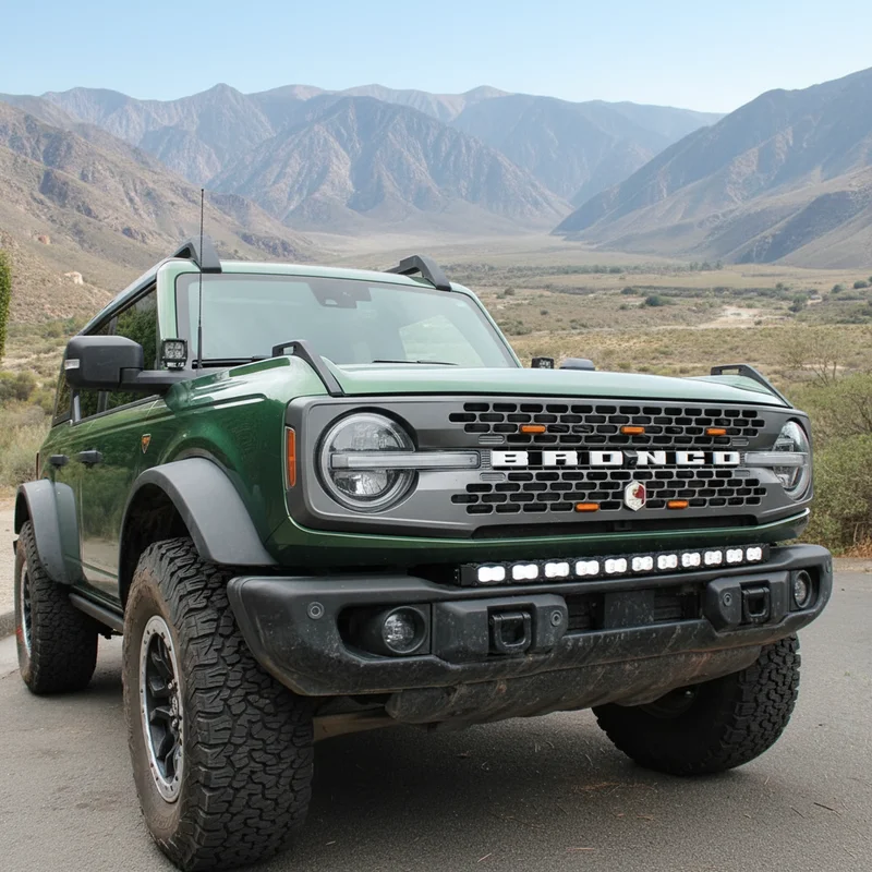 2021+ Ford Bronco Capable Bumper 40in Light Bar – PRO