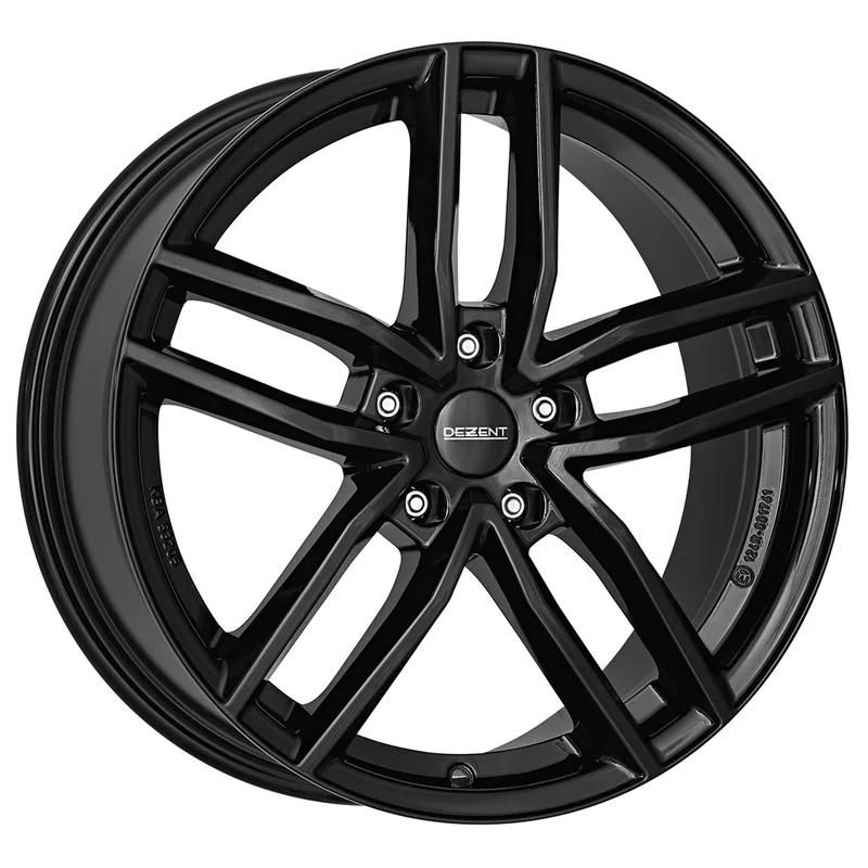 DEZENT TR black 6.5×16 ET40 5×100 16″ wheel