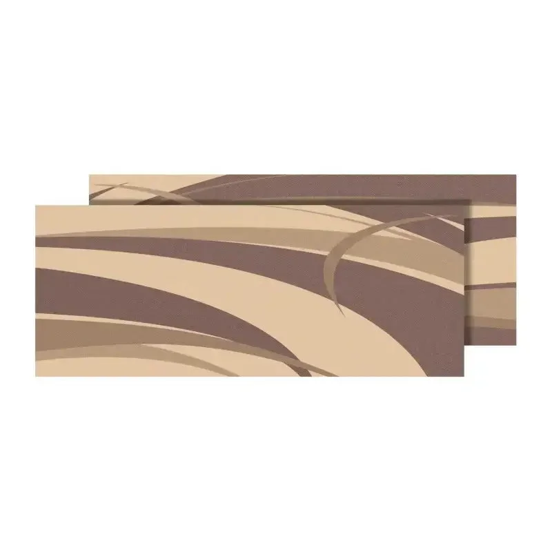 53015 Faulkner Mat Spx Graphic Brn/Beige 9 X 12
