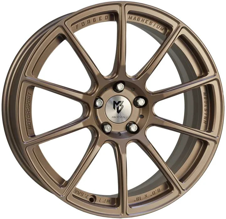 MB Design MF1 7,5×18 ET44 5×100 18 Inch wheel bronze matt