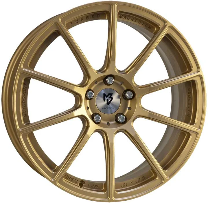 MB Design MF1 8×19 ET33 5×110 19 Inch wheel gold matt