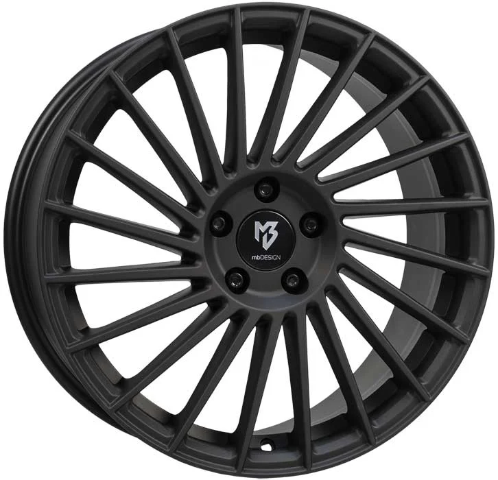 MB Design VR3 8,5×20 ET45 5×112 20 Inch wheel black matt