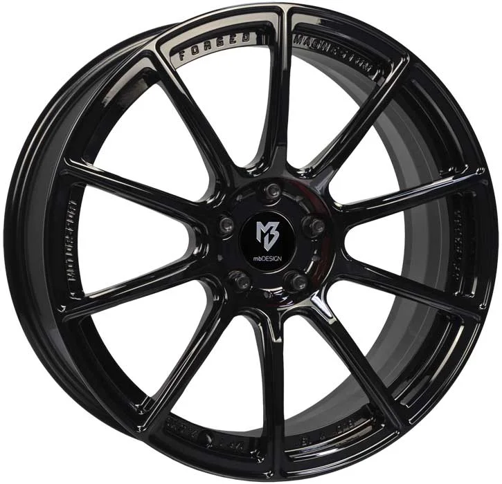 MB Design MF1 8,5×19 ET47 5×112 19 Inch wheel black glossy