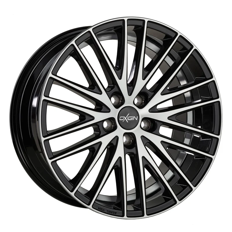 Oxigin 19 Oxspoke 7.5×17 ET45 5×112 17″ Wheel black full polish