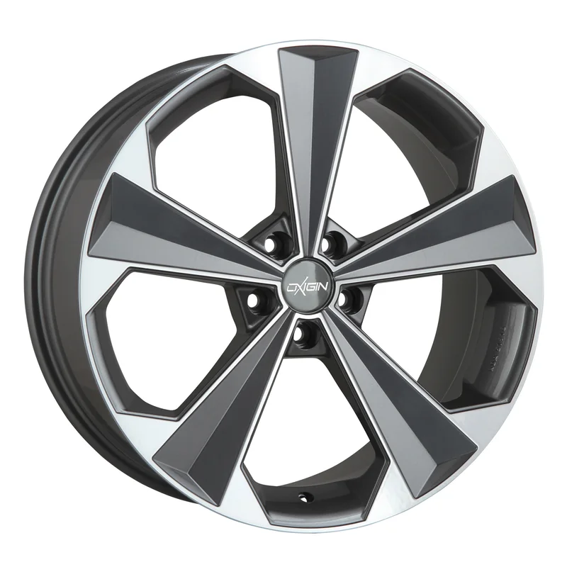 Oxigin 22 OXRS 8.5×19 ET43 5×112 19″ Wheel titan polish