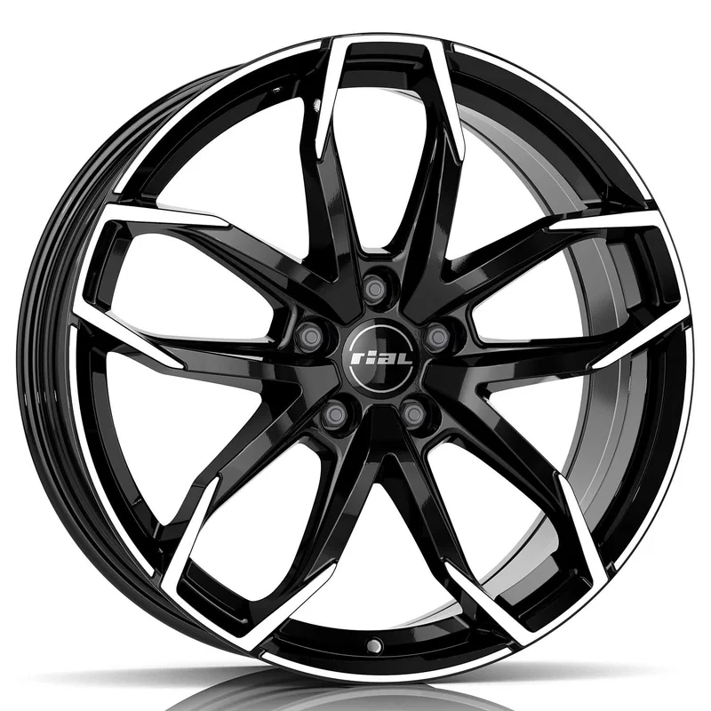 Rial Lucca 8,0×20 ET45 5×112 20″ Wheel diamond-black front polished