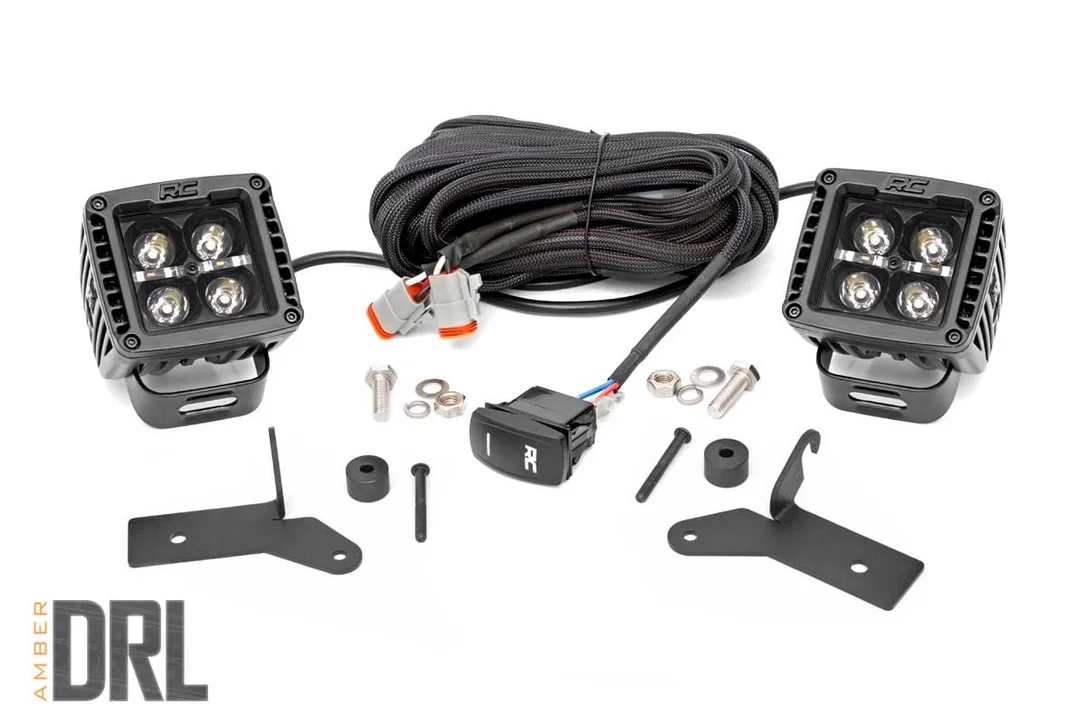 Rough Country LED Light Kit for 2018-2026 Jeep Gladiator JT/Wrangler JL