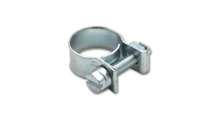 Vibrant Fuel Injector Style Mini Hose Clamps 7-9mm clamping range Pack of 10 Zinc Plated Mild Steel vib12230