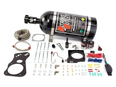 Nitrous Outlet 00-10134-85 85mm Hardline Plate System 38″ Fuel Feed Line for 03-24 5.7L HEMI