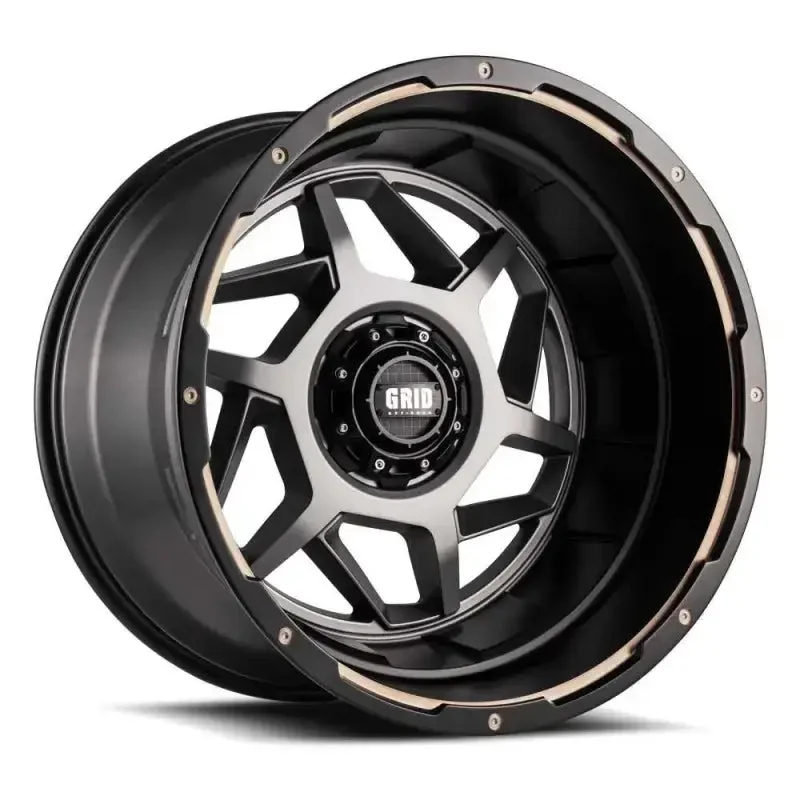 Grid Wheels GD1420100880A224 14 20X10.0 8X180 -25 124.2 A