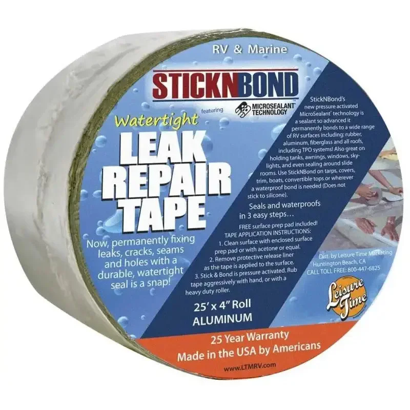 60023 Leisure Time Roof Repair Tape Use To Repair Holding Tanks/