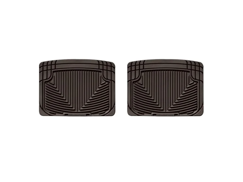 WeatherTech 2002-2006 Cadillac Escalade Rear Rubber Mats – Cocoa