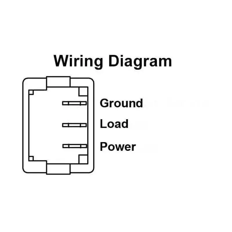 12045 JR Products Multi Purpose Switch 16 Amp At 12 Volt DC/ 8 Amp At