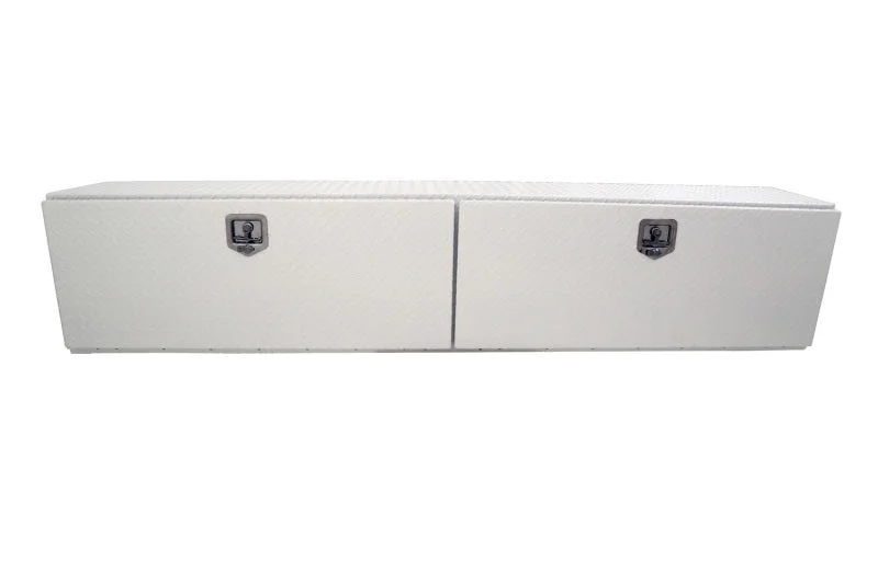 Deezee Universal Tool Box – Specialty 96In Topsider White BT Alum